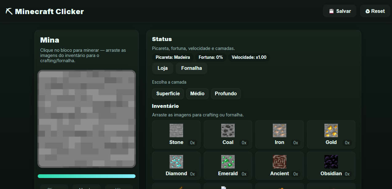 Minecraft Clicker